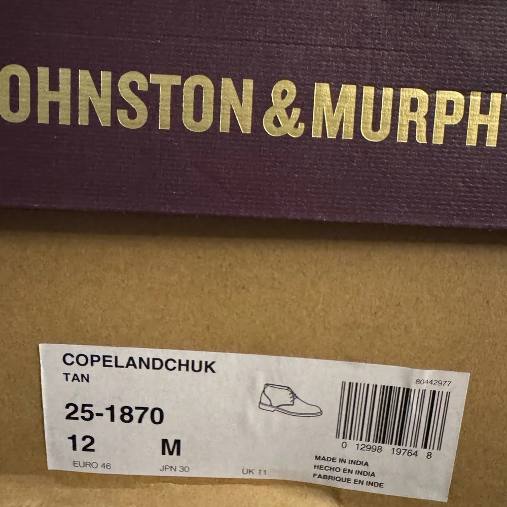 Johnston and Murphy Copeland Chukka